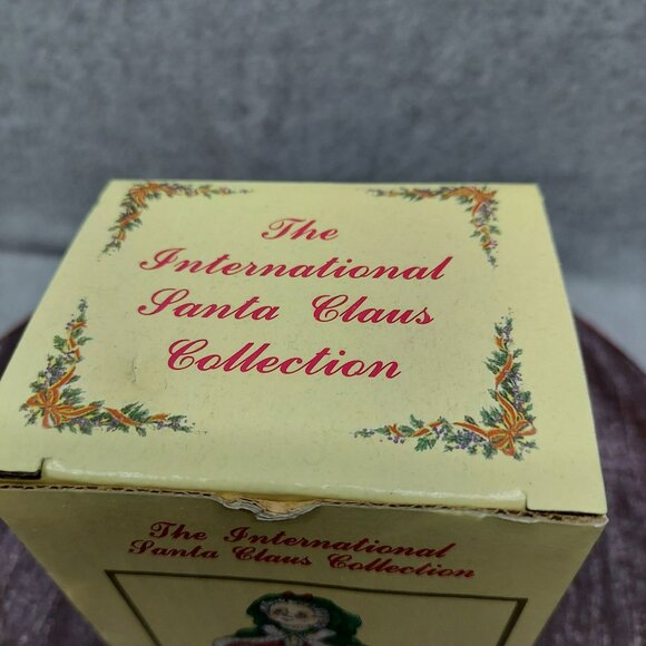Mrs. Irish Father Christmas Figurine From The International Santa Claus Collecti - Picture 3 of 8